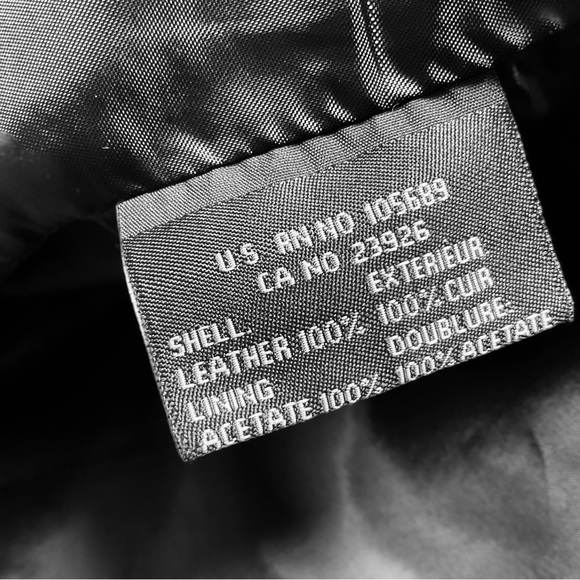 🔥Stylish Pasha & Jo Braid Accented Long Black Leather Button Down Jacket! - Picture 5 of 10